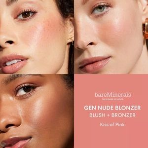 GEN NUDE BLONZER Blush + Bronzer kiss of pink